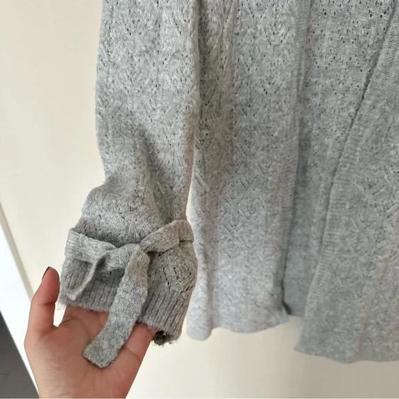 BB DAKOTA Gray Tie Tryin' Cardigan - Picture 5 of 10